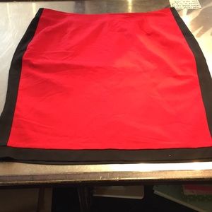 Worthington Red skirt
